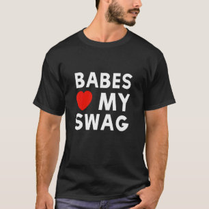 Babes Liebe meine schwänzenden Mode-Girls Boys T-Shirt