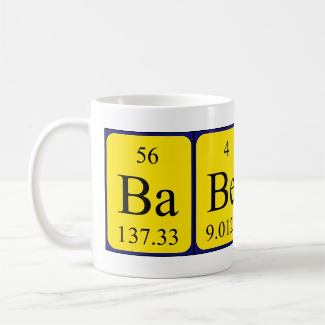 Babette Periodenname Tasse (Links)