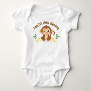 Babicas kleiner Affe Baby Strampler