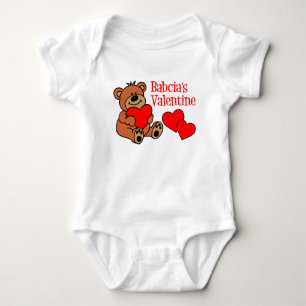 Babicas Valentine Baby Strampler