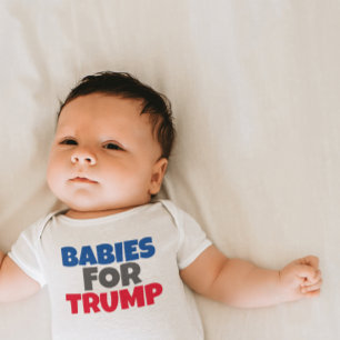 BABIEN FÜR TRUMP ONE PIECE JUMPER BABY STRAMPLER