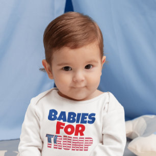 BABIEN FÜR TRUMP ONE PIECE JUMPER BABY T-SHIRT