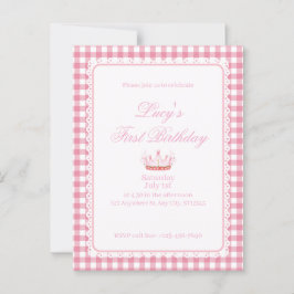 Babies First Coquette Geburtstag! Postkarte
