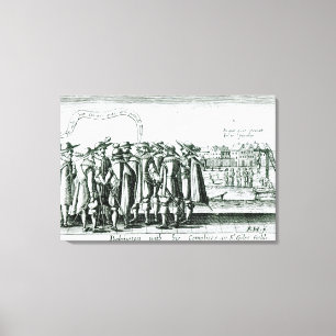 Babington mit seinem Complices in St Giles Leinwanddruck