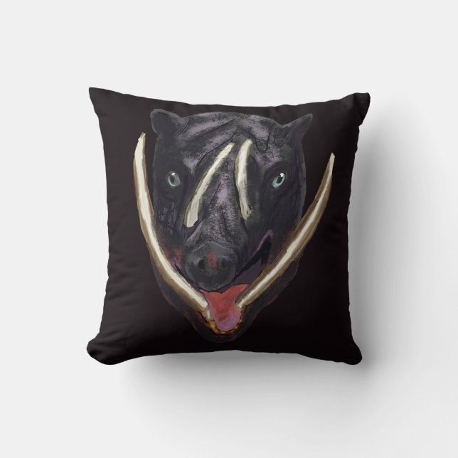 Babirusa Kissen (Vorderseite)