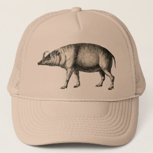Babirusa-wildes Schwein-Eber-Schwein Warthog Truckerkappe