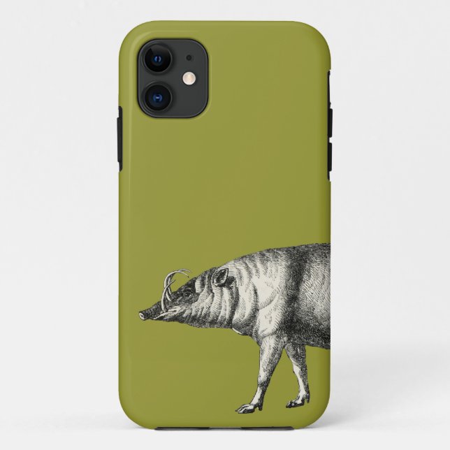 Babirusa Wildschwein Eber Schwein Warzenschwein Vi Case-Mate iPhone Hülle (Rückseite)