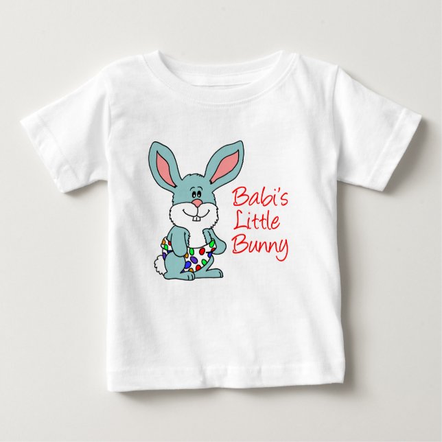 Babis kleiner Hase Baby T-shirt (Vorderseite)