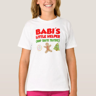 Babis kleiner Helfer Weihnachtskekse-T - Shirt