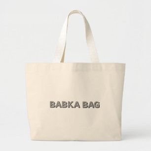 Babka Bag Natural Jumbo Tasche