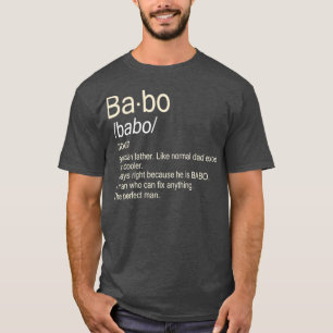 Babo Bosnian Vater T-Shirt