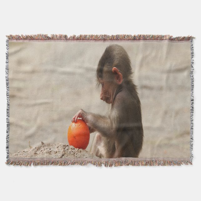 Baboon Baby Decke (Vorderseite)