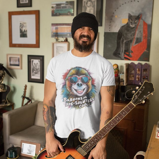 Baboon Bonanza T-Shirt: Eine Coole Erklärung Wir T-Shirt (Von Creator hochgeladen)