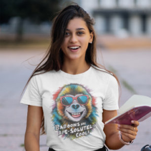 Baboon Bonanza T-Shirt: Eine Coole Erklärung Wir T-Shirt