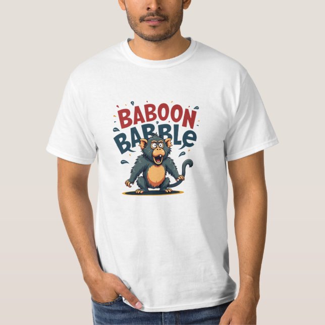 Baboon Lovers Gift Idea T-Shirt (Vorderseite)