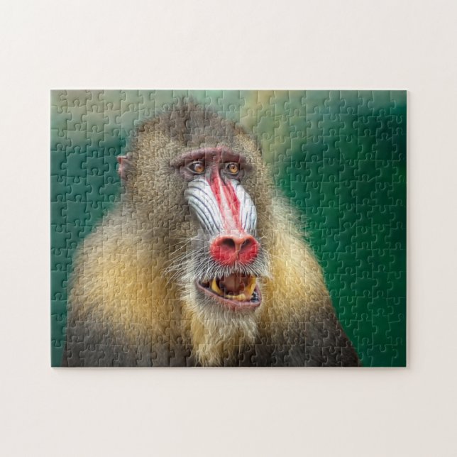 Baboons von Botswana Puzzle (Horizontal)