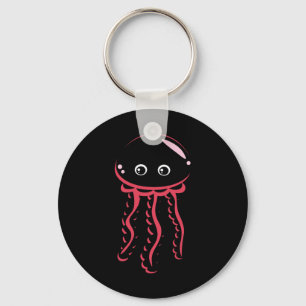 Babt Jellyfish Lächeln Kostüme Süße Tier Hallowe Schlüsselanhänger