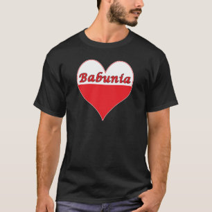 Babunia Polnisches Herz T-Shirt