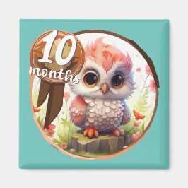 Baby - 10 Months too Magnet