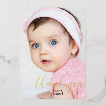 Baby 1. Geburtstag Vielen Dank für die eleganten S