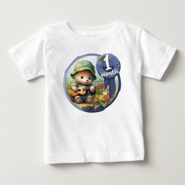 Baby - 1 month too t-shirt (Vorderseite)