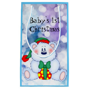 Baby 1. Weihnachten (Junge) Kleine Geschenktüte