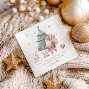 Baby 1. Weihnachten Süßer Teddybär 