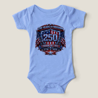 Baby 250 Jahre Freiheit T-Shirt – Keep America