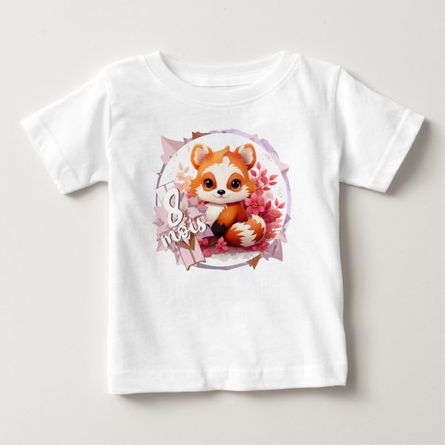 Baby - 8 Monate T-shirt (Vorderseite)