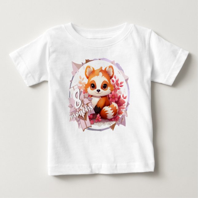 Baby - 8 Months too Baby T-shirt (Vorderseite)