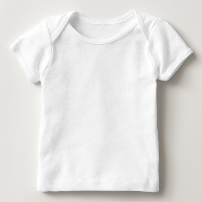 Baby-addieren langes Hülsen-T-Shirt DIY Baby T-Shirt (Vorderseite)