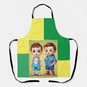 BABY & ADULT Print Schürze