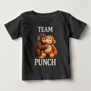 Baby-Affe Punch-Häkelanleitung Süßer Amigurumi Baby T-shirt