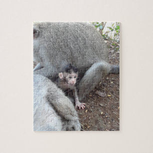 Baby-Affe Puzzle