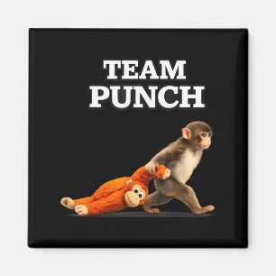 Baby-Affen-Schlag-Meme-Team-Schlag 2026 Magnet