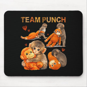 Baby-Affen-Schlag-Team schlägt zu Mousepad