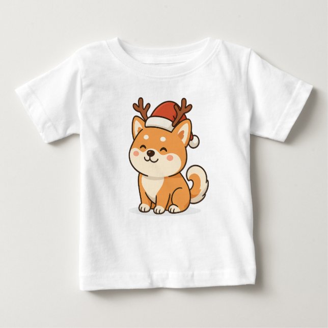 BABY AKITA INU FUNNY T-Shirt (Vorderseite)