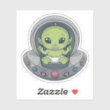 Baby Alien in UFO