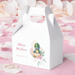 Baby Alligator schlägt floral Geschenkschachtel