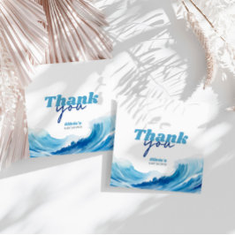 Baby an Board Baby Showdusche Vielen Dank Geschenkanhänger