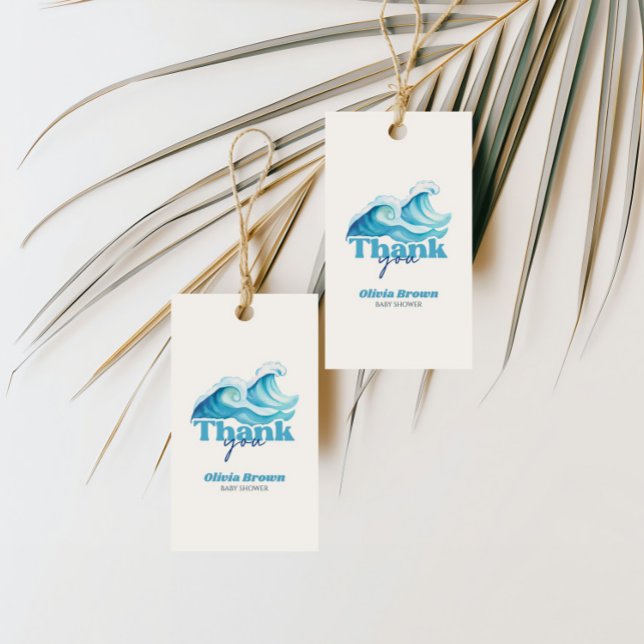 Baby an Board Baby Showdusche Vielen Dank Geschenkanhänger (Von Creator hochgeladen)