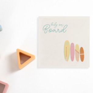 Baby an Bord Baby Dusche Ocean Thema Serviette