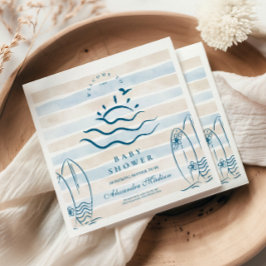 Baby an Bord Baby Dusche Serviette