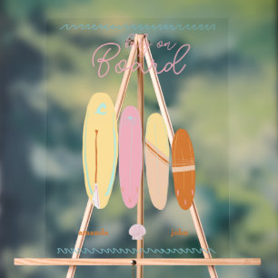 Baby an Bord Babydusche Acrylschild