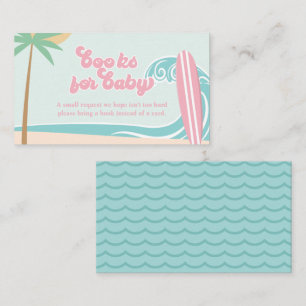 Baby an Bord Babydusche Bücher für Baby Begleitkarte