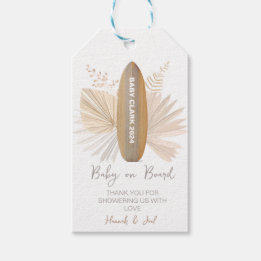Baby an Bord Babydusche Vielen Dank für Ihre Unter Geschenkanhänger