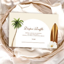 Baby an Bord Beach Baby Duschdiapper Raffle