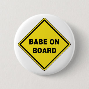 Baby an Bord Button