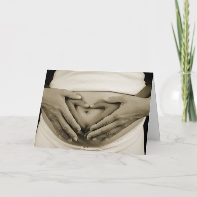 Baby an Bord Karte (Vorderseite)