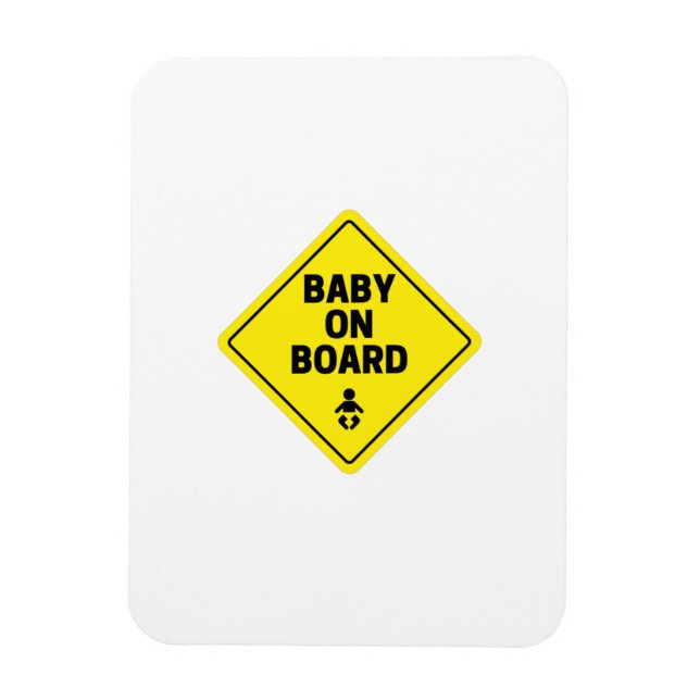 Baby an Bord Magnet (Vertikal)